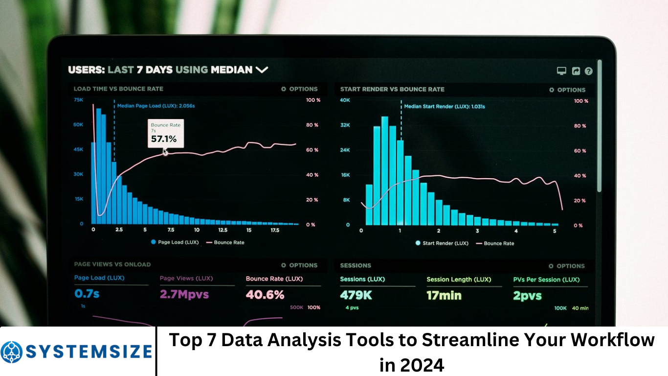 Top 7 Data Analysis Tools to Streamline Your Workflow in 2024